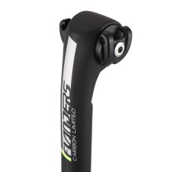 หลักอานคาร์บอน ZOOM FLANDERS UD CARBON SEATPOST 1 bolt ,ขนาด 27.2mm,ยาว 370mm
