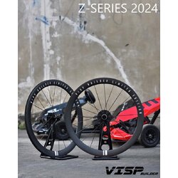 ชุดล้อเสือหมอบดิสเบรค VISP BUILDER Z-SERIES 50/50 DISC BRAKE 2024 Shimano and Sram Support 8-12 Speed