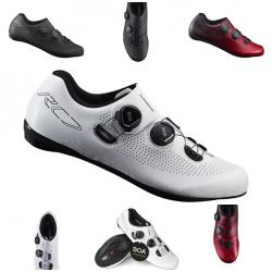 รองเท้าเสือหมอบ Shimano RC701 SPD-SL Road Shoes ระบบ BOA พื้น Full คาร์บอน