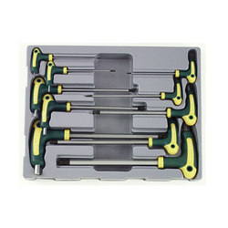 ชุดประแจ หกเหลี่ยม+บอล (10ชิ้น) Pn.5106B