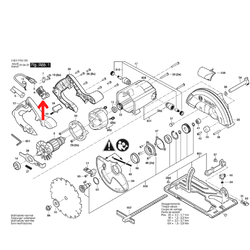 สวิทช์ Bosch บอช GKS 140 Pn.1619PB3945 (แท้) ##
