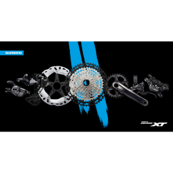ชุดเกียร์ NEW SHIMANO XT GROUPSET 12, M8100, 12-SPEED, 2019