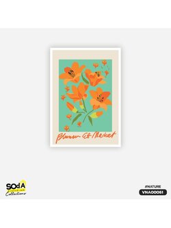 ภาพตกแต่งบ้านสำเร็จรูป Vintage Flower VNA00061 #SOdAcollection #ภาพตกแต่งบ้านสไตล์ธรรมชาติ #ธรรมชาติ #NATURE