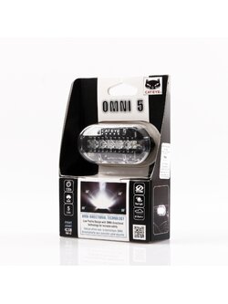 CAT EYE ไฟหน้ากระพริบแคทอาย OMNI 5, TL-LD155-F, สีขาว
