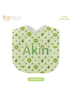 ผ้าซับน้ำลาย Baby Bib ลาย Avocado 🥝 Fruity Collection รหัส DBA00052 #SOdAbaby #BabyBib