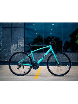 RICHTER EFFECT Hybrid Bicycle 21 Speed | 2025 Model | Aluminum Frame & SHIMANO Gears