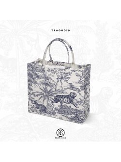 กระเป๋า Book Tote Bag F-Forest Collection รหัส TFA00016-TFA00019 #SOdAbag #SOdAhome #SOdAPrintinG