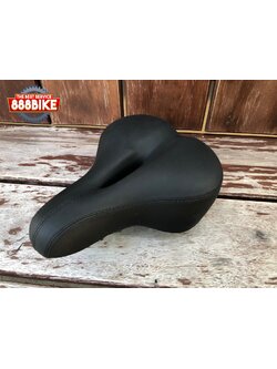 เบาะจักรยานแบบหนานุ่ม จัมโบ้ " VEDA " มีร่องกลาง, VEDA-109