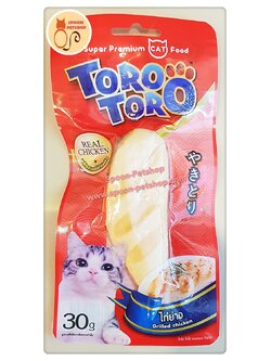 Toro Toro ขนมแมว โทโร โทโร่ รสไก่ย่าง 30g