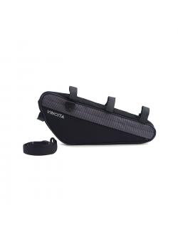 กระเป๋าใต้เฟรมแบบสามเหลี่ยม VINCITA Cycling Bicycle Front Tube Triangle Frame Bag Bike Frame Zip Bag, B024L ขนาดใหญ่