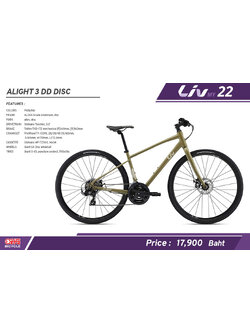 Liv Alight DD 3 Women City & Hybrid bike 2022