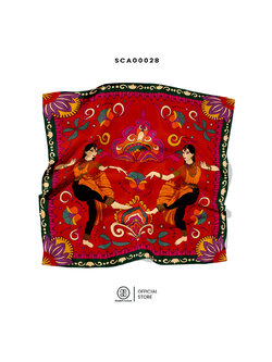 ผ้าพันคอ พิมพ์ลาย ฮินดู Collection II รหัส SCA00028 #SOdAPrintinG