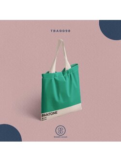 กระเป๋าแคนวาส พิมพ์ลาย 20-6315 Pantone TBA0098 #SOdABag #SOdAPrintinG #กระเป๋า #กระเป๋าผ้า