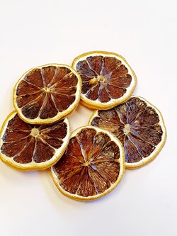 เลม่อนอบแห้ง สำหรับตกแต่งหน้าเทียน & พร๊อพถ่ายรูป