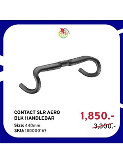 GIANT CONTACT SLR AERO BLK HANDLEBAR