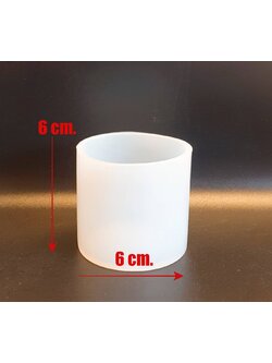 พิมพ์ซิลิโคน ทรงกระบอก ขนาด 6x6 cm.