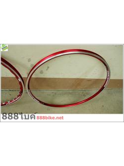 ขอบล้ออลูมิเนียมสองชั้น Hashiru 27.5 x 1.75 (650B) 32 รู ขอบเรียบ (ต่อวง)