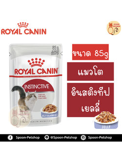 Royal Canin Instinctive 12 Jelly อาหารแมว โรยัล คานิน แบบเปียก สำหรับแมวโต 1-10 ปี ที่ต้องการรักษารูปร่างสมส่วน ในเยลลี่