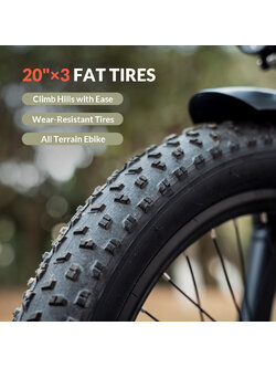 5thwheel INVANTI-EB11 จักรยานไฟฟ้าพับได้ 48V 500W ล้อหนา 20x3” | แบต 10.4Ah | 7 เกียร์ | วิ่งไกล 72 กม. |