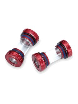 กะโหลกเกลียว CEMA BSA STANDARD CERAMIC BB,SCR-BT-BSA24 มีสีดำและสีแดง