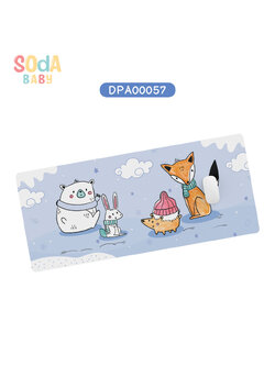 แผ่นรองเมาส์ Mouse Pad ลาย Winter #ใส่ชื่อได้ รหัส DPA00057 ⛄️❄️#Winter #SOdAbaby