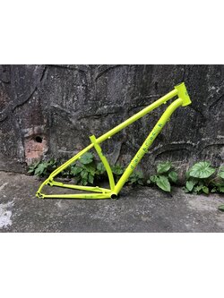 เฟรมเสือภูเขา เฟรมเซ็ต DARKROCK LVY 27.5 inch mountain bike frame 12*142มม. เฟรมโครโม 4130 สีเขียว