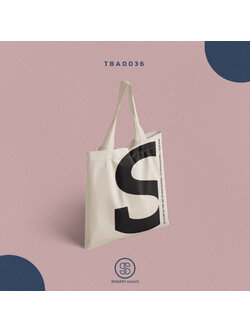 กระเป๋าผ้าแคนวาส พิมพ์ลาย 14 Years of print maker TBA0036 #SOdABag #SOdAPrintinG #กระเป๋า #กระเป๋าผ้า