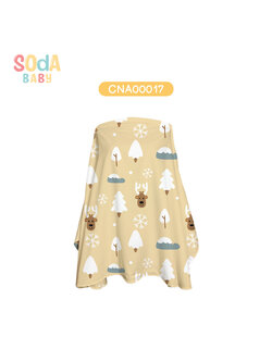 ผ้าคลุมให้นม ลาย Winter รหัส CNA00017 ⛄️❄️#Winter #SOdAbaby