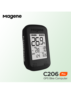 ไมล์จักรยาน Magene รุ่น C206 Pro Bike Computer Ant+, Bluetooth4.0 หน้าจอ 1.9 นิ้ว