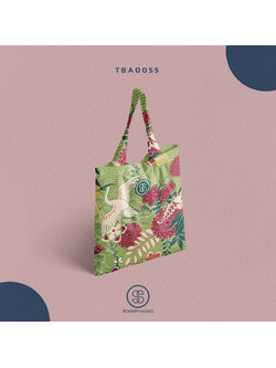กระเป๋าแคนวาส พิมพ์ลาย SOdA Natural TBA0055 #SOdABag #SOdAPrintinG #กระเป๋า #กระเป๋าผ้า