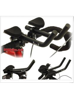 ไตรบาร์ TRANZX JD-TB01 AERO BARS สีดำ