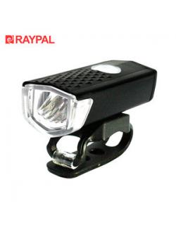 ไฟหน้า RAYPAL ชาร์ต USB ,RPL-2255 สีดำ
