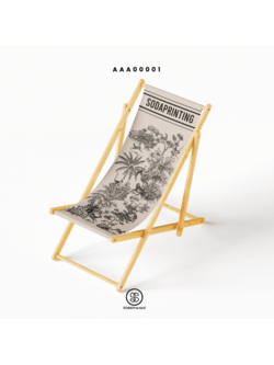 เก้าอี้ชายหาด FOREST สีขาว-ดำ AAA00001 #FOREST #เก้าอี้ชายหาด #SunLounge #SOdAhome #SOdAPrintinG