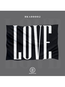 ผ้าห่มอเนกประสงค์ พิมพ์ลาย LOVE II รหัส BKA00002 #SOdAblanket #SodAhome