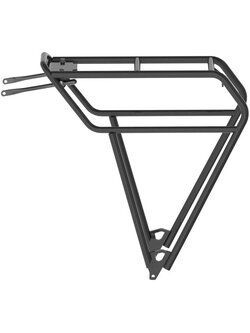 ตะแกรงท้าย ตะแกรงล้อโต Tubus FAT 26"/28" Carrier - black [449010-001] วัสดุ 25CrMo4