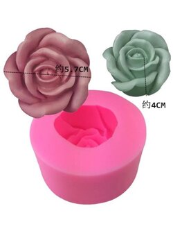 พิมพ์ซิลิโคน กุหลาบใหญ่