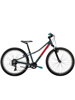 จักรยานเด็ก จักรยานเสือภูเขา TREK PRECALIBER 24" เฟรมอลู ล้อ 24 นิ้ว 1*8 Speed BTK20KPC24SG, TREK MY2023