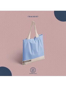 กระเป๋าแคนวาส พิมพ์ลาย 20-631 Pantone TBA0097 #SOdABag #SOdAPrintinG #กระเป๋า #กระเป๋าผ้า
