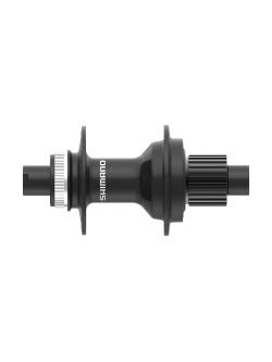 SHIMANO ดุมดิสหลัง FH-MT410-B, บู๊ท, สีดำ, 12-SPD, 32H, 36H, 12MMX142MM