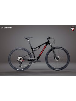 TWITTER OVERLORD Full suspension bike,Carbon 1x12 speed Deore 2022
