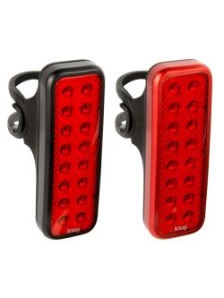 KNOG ไฟท้ายไบเดอร์ม๊อบวีคิตกริ๊ด BLINDER MOB V KID GRID, แบบยาว 16 จุด,