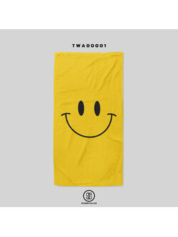 ผ้าเช็ดตัว พิมพ์ลาย SMILE รหัส TWA00001 #SOdAtowel #SodAhome #ผ้าขนหนู #ผ้าเช็ดตัว #towel