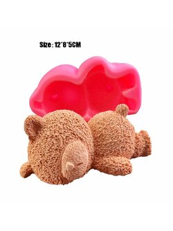 พิมพ์ซิลิโคน หมีนอน