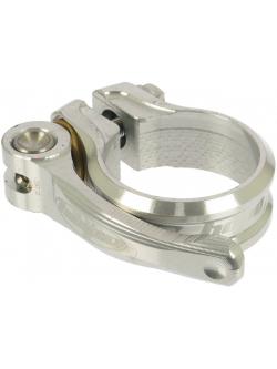 ห่วงรัดหลักอาน HOPE SEATCLAMP QUICK RELEASE TYPE มีขนาด 36.4 มม. สีแดงและสีควันบุหรี่ Quick release Seatpost Clamp