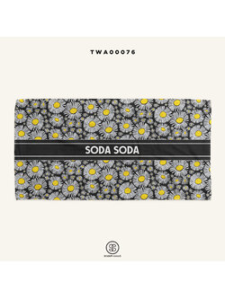 ผ้าเช็ดตัว Daisy ใส่ชื่อได้ รหัส TWA00076 #SOdAtowel #SOdAhome