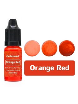 สีผสมเทียนน้ำ-ORANGE RAD