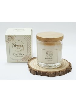 Soy wax 80 g. - RED ROSE