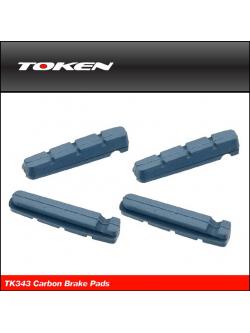 ผ้าเบรคสำหรับขอบล้อคาร์บอน Token TK343 Carbon Brake Pads ผ้าเบรคคาร์บอน