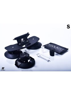 แร็คหลังคาแบบดูด สำหรับบรรทุกจักรยาน แร๊คจักรยาน Car Bike Rack สูญญากาศ จาก S-Fight Vacuum Rack FOG RACKS