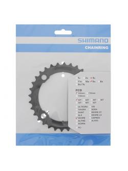 เฉพาะใบจาน DEORE ปี 2011 รุ่น FC-M590, ขนาด 32T, สีดำ, 104 BCD